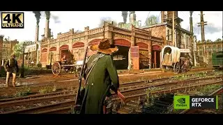 [4K] Red Dead Redemption 2 | New Real Life Graphics ReShade MOD - RAY TRACING