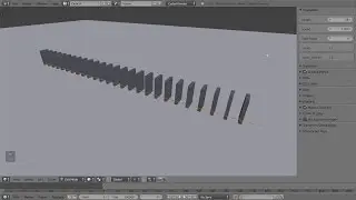 Mastering Drivers in Blender - Part 12: Advanced Domino