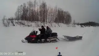 Рыбалка на Лозьве Зимой