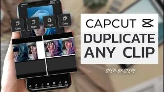 How to duplicate a clip in CapCut *HELPFUL TIP*