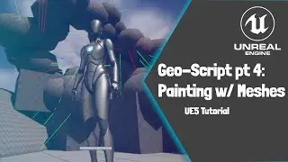Paint with Meshes in Game | Geometry Script pt. 4 | Unreal Engine (UE5)