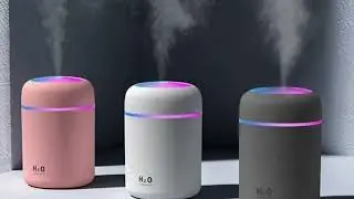 Top On Sale Product Recommendations! Air Humidifier Portable Mini USB 300ml H2O Aroma Diffuser With