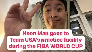 Neon Man in uses Team USA practice facility