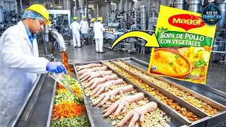 HOW INSTANT POWDERED SOUPS ARE MADE 🍜 | This is what they HIDE