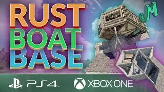 Overpowered Starter Base 🛢 The Jib 🎮 Rust Console Base Design
