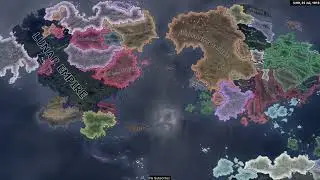 Hoi4 Equestria at war timelapse 1007 - 1021 # 1