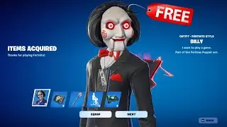How to Get JIGSAW BILLY Skin in Fortnite!