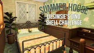 Lilsimsie's Dino Shell Challenge - Summer House Tour (Sims 4)