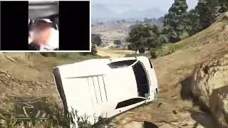 Singing man car crash meme - GTA 5