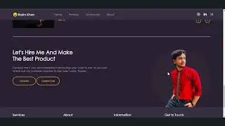 Portfolio Website || HTML, CSS, Javascript || SudoCodeWithBasim