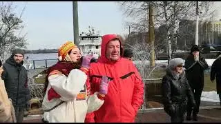 Широкое масленичное гулянье с песнями и плясками, играми и народными забавами!