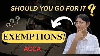 ACCA Exemptions: Good Idea or Big Mistake? #acca #exemptions #youtube #accaexams