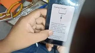 Charging has been stopped.your phone's temperature is toohigh.be careful whendisconnected thecharger