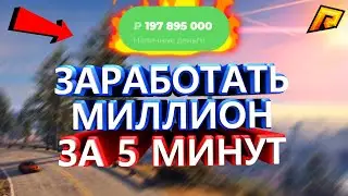 КАК ЗАРАБОТАТЬ МИЛЛИОН НА RADRMIR RP! - БЫСТРЫЕ ДЕНЬГИ НА РАДМИРЕ [CRMP]