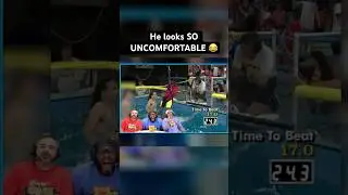 WHY did he look so awkward?! 😭 #nickelodeon #television #water #swimming #pool #unc #boomer