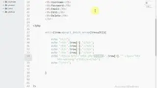 Edit Record In PHP using MySQL | Update record using PHP MySQL | Edit Record Part 2
