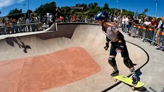 Girls' bowl finals Skateboardcupen Strömstad