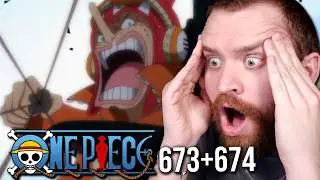Usopp REDEEMED?!? | One Piece Ep 673+674 Reaction & Review | Dressrosa Arc!