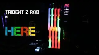 RAM REVIEW : Trident Z RGB is here!
