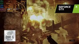 Resident Evil 8: Biohazard Village - GTX 1660 SUPER + i5 10400F - Benchmark Fps Test