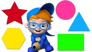 Learn Shapes with Super Geek Heroes | Educational Videos For Kids | Nursery Rhymes & Kids Song