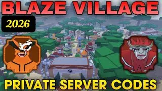Blaze village Private server codes in shindo life | shindo life blaze village codes |