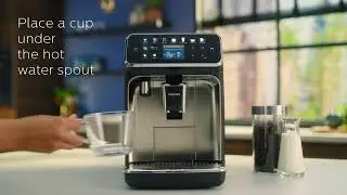 Philips 5400 LatteGo Superautomatic⎮How to Set Up - First Use