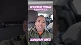 Semana Post Desértica o Prueba deportiva. 