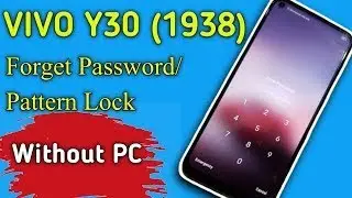 vivo y30 factory reset || pin password unlock || pattern unlock
