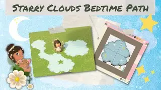 Adorable Sleepy Cloud Path Tutorial ACNH HardMode Designs
