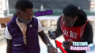 TESTING STRANGERS DIAMONDS PT. 7 😭💎 FT. MISTA CAIN HOUSTON GALLERIA MALL | PUBLIC INTERVIEW
