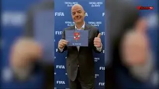 شاهد تنهئة إنفانتينو لنادى الاهلي لتأهله الى كأس العالم للاندية 2025