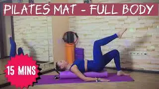 Pilates -Full Body ( 15 mins) #pilates