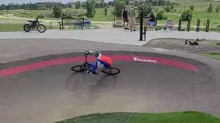 Surron At A PumpTrack! // Dirt Jumps