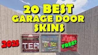 RUST 20 BEST GARAGE DOOR SKINS 2025 - (PAYTOWIN,FREETOWIN)