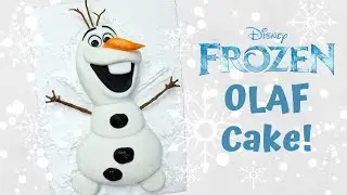 Olaf Frozen 2 Cake Tutorial! | Snowman Cake