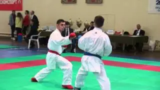 00159     1 БОЙ  ЧЕМПИОНАТ РОССИИ ПО КАРАТЭ ВАДО КАЙ