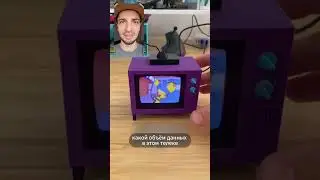 Мини телевизор напечатали на 3D принтере