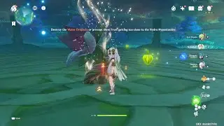Hydro Hypostasis feat Nahida | Easy Team for Kokomi Boss Material | Genshin Things