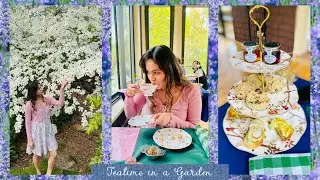 Teatime in a Garden