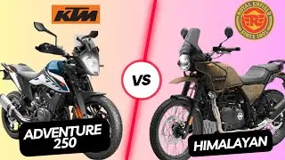 KTM 250 Adventure Vs Royal Enfield Himalayan 🔥🔥 Full Comparison ⚡⚡Engine Price Power Weight