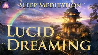 Lucid Dreaming Sleep Hypnosis To Control & Remember Your Dreams (Subliminal, Relaxing Music 7.83 Hz)