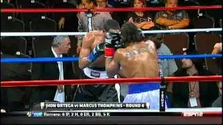 Jhon Ortega KO4 Marcus Thompkins