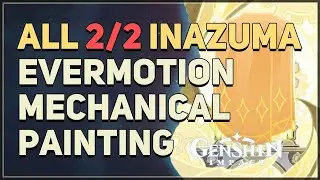 All Inazuma Evermotion Mechanical Painting Puzzles Genshin Impact