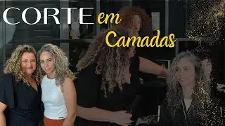 Como Cortar Cabelo Cacheado em Camadas. #hair #cachos #cabeleireiros #cortedecabelo #youtube #cabelo