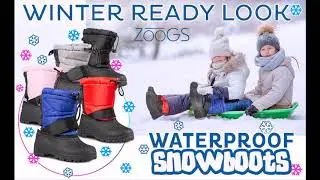 Stonz Cold Weather Snow Boots