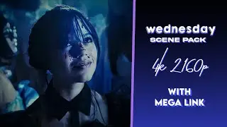 Wednesday Addams Scene pack 2160p/4k (with mega link)
