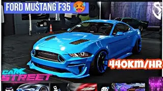 CarX street | Ford Mustang F35 race setup engine and gearbox (Android and iOS)