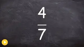 Learn how to convert a fraction to a decimal and percent