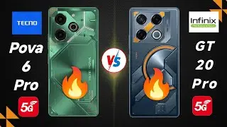 Techno Pova 6 Pro vs Infinix GT 20 Pro: Ultimate Comparison